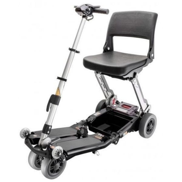 FreeRider USA Luggie Classic 4 Wheel Foldable Travel Scooter Front View
