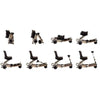 FreeRider USA Luggie Classic 4 Wheel Foldable Travel Scooter Unfolding and Folding View
