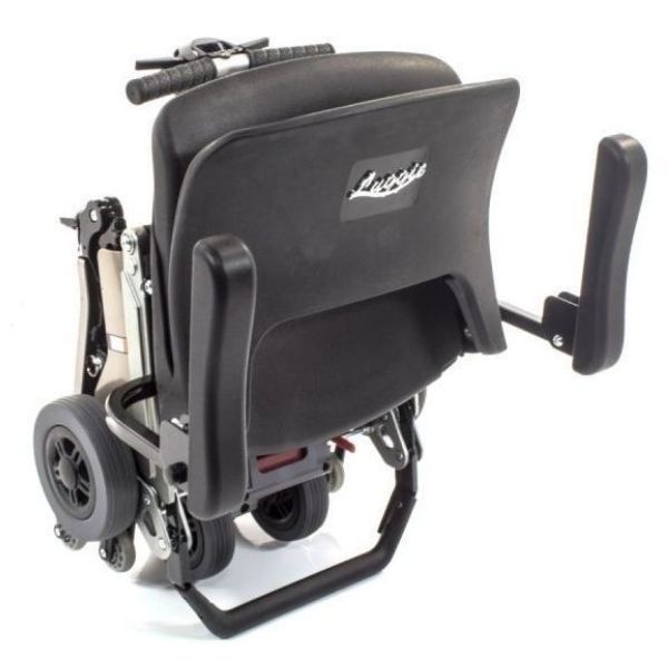 Freerider USA Luggie Super Folding Mobility Scooter Champagne Folding View