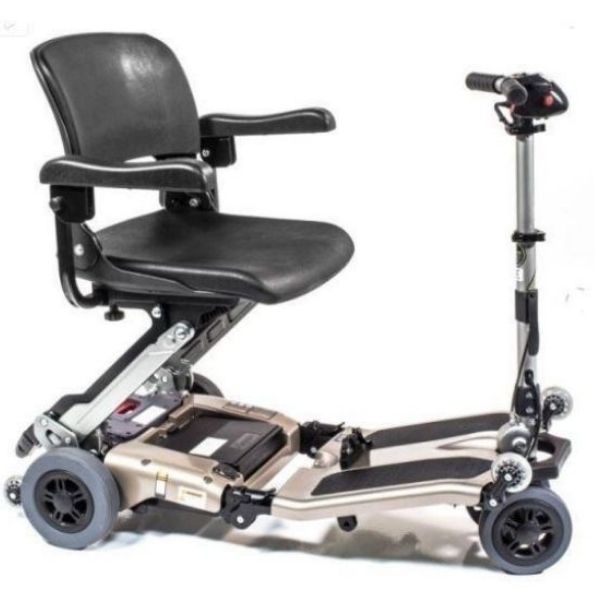 Freerider USA Luggie Super Folding Mobility Scooter Champegne Right View