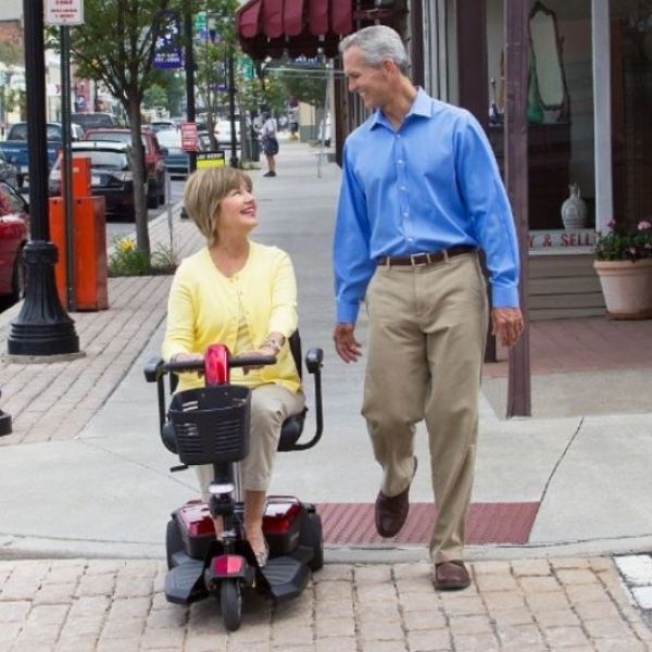 Go-Go LX With CTS Suspension SC50LX Front View with Passenger