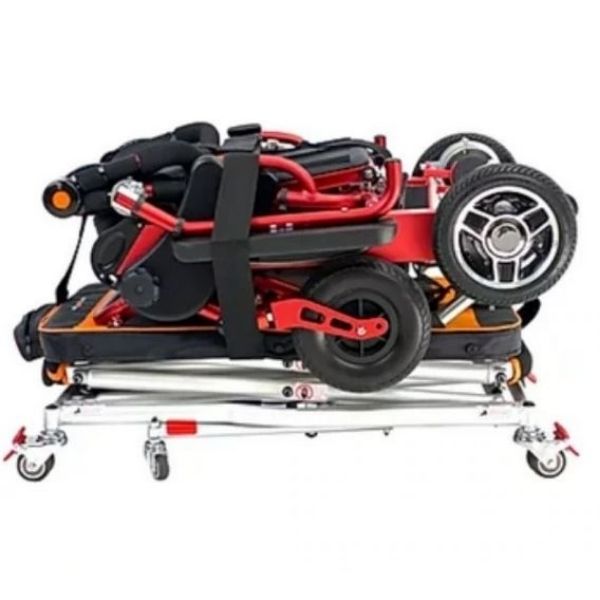 GoLite Portable Mini Lift Folded View With Scooter