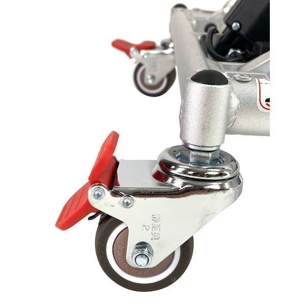 GoLite Portable Mini Lift Silver Wheels View