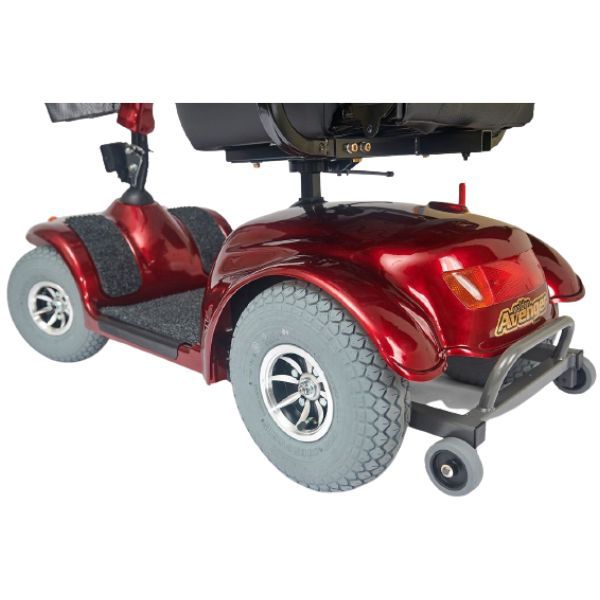 Golden Technologies Avenger 500lb Capacity 4-Wheel Scooter GA541 Back Side View 