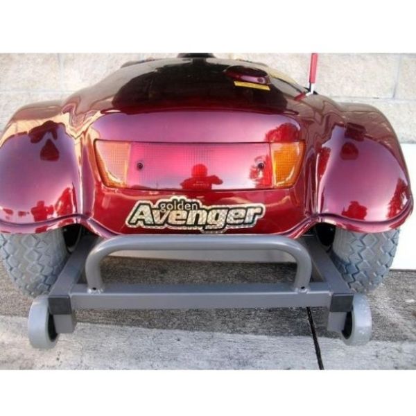 Golden Technologies Avenger 500lb Capacity 4-Wheel Scooter GA541D  Anti-Tip Wheels View 