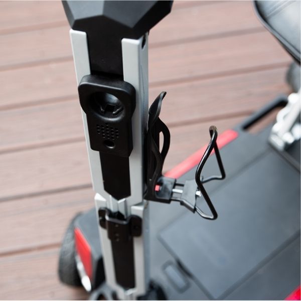 Golden Technologies Buzzaround Carry On Folding Mobility Scooter Cup Holder View