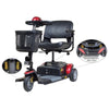 Golden Technologies Buzzaround Extreme 3-Wheel Mobility Scooter GB118D Suspension View