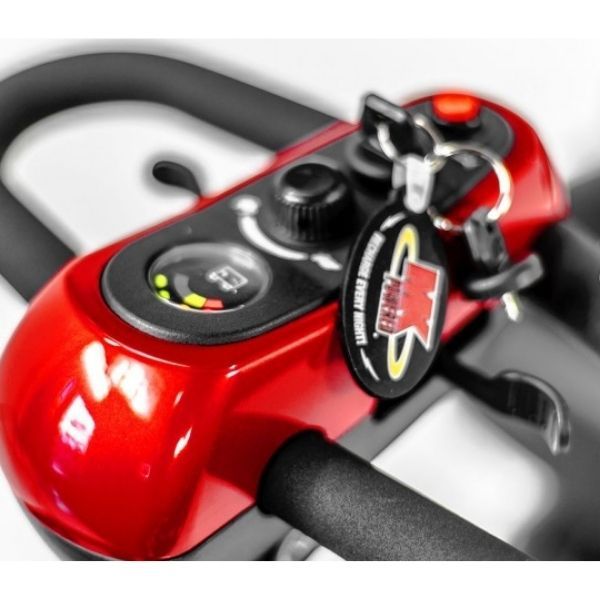 Golden Technologies Buzzaround XLHD 3-Wheel Scooter GB117H Delta Handlebar View