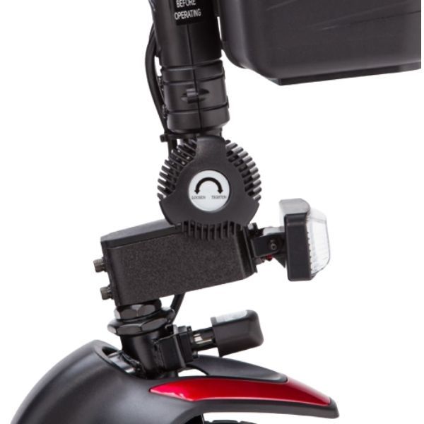 Golden Technologies Buzzaround XLHD 3-Wheel Scooter GB117H Headlight View