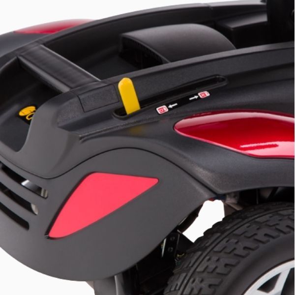 Golden Technologies Buzzaround XLHD 3-Wheel Scooter GB117H Rear View