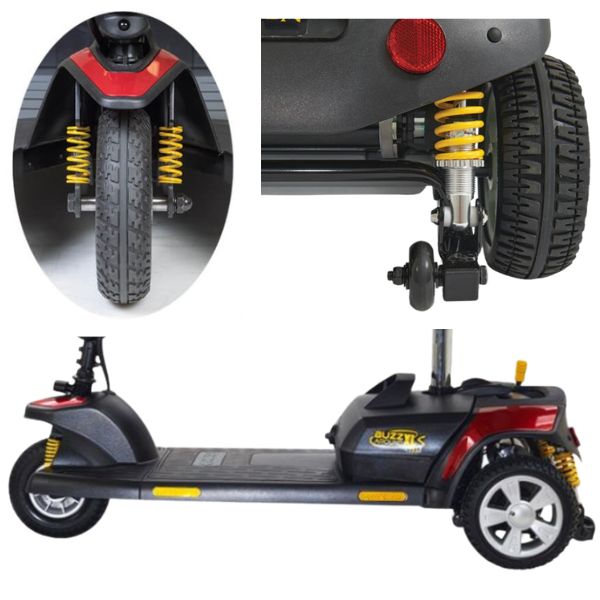 Golden Technologies Buzzaround XLS-HD 3 Wheel Scooter GB121-SHZ