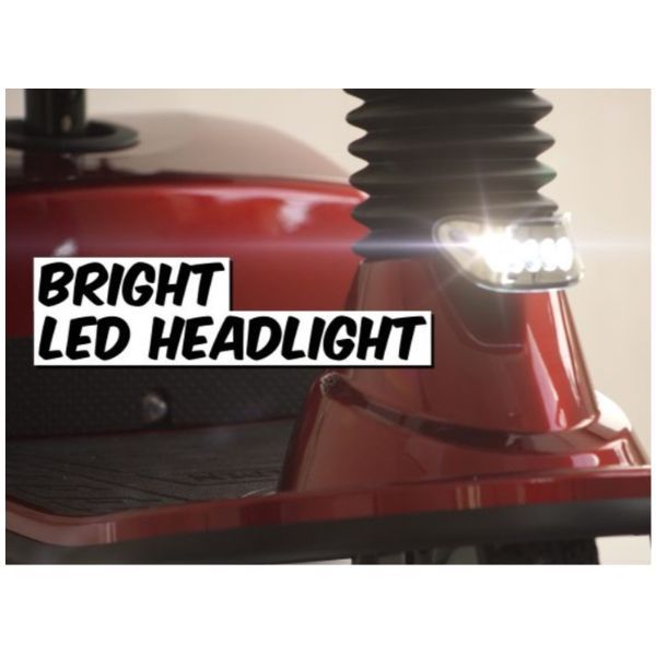 Golden Technologies Companion 3-Wheel Full Size Scooter GC340C Bright Led Light