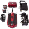 Golden Technologies Companion 3-Wheel Full Size Scooter GC340C Disassemble View