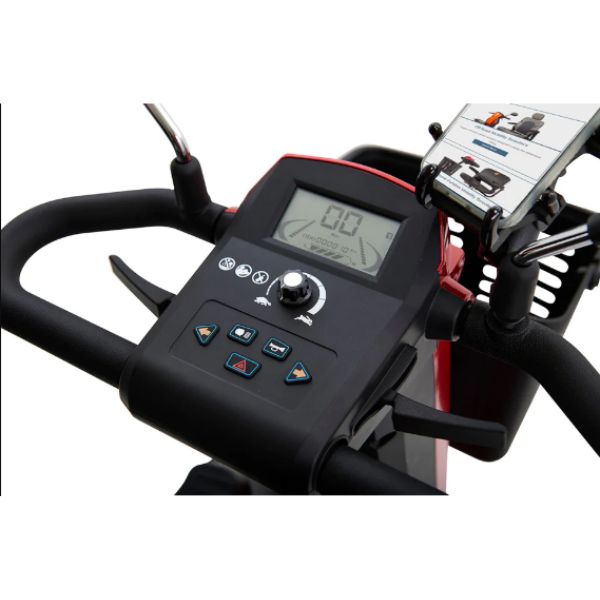 Golden Technologies Eagle 4 Wheel Mobility Scooter Control Panel Zoomed in
