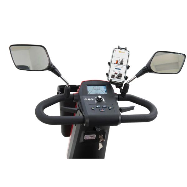 Golden Technologies Eagle 4 Wheel Mobility Scooter Tiller Control Panel  Left View