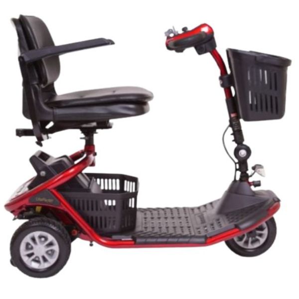 Golden Technologies LiteRider 3-Wheel Mobility Scooter GL111D Left Side View