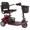 Golden Technologies LiteRider 3-Wheel Mobility Scooter GL111D Red Color Side 