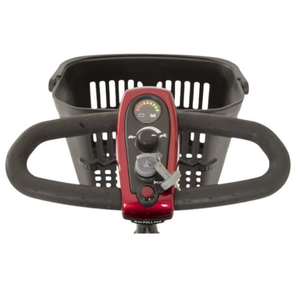 Golden Technologies LiteRider 3-Wheel Mobility Scooter GL111D Wrap Arround Delta Tiller View