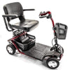 Golden Technologies LiteRider 4 Wheel Mobility Scooter GL141D Red Side Front View