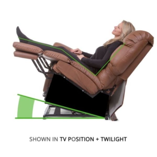 Golden Technologies PR-515 MaxiComfort Cloud Twilight TV Position View