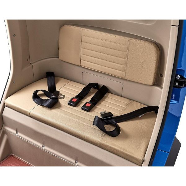 Green Transporter Q Runner Electric Transport Scooter Back Seat View