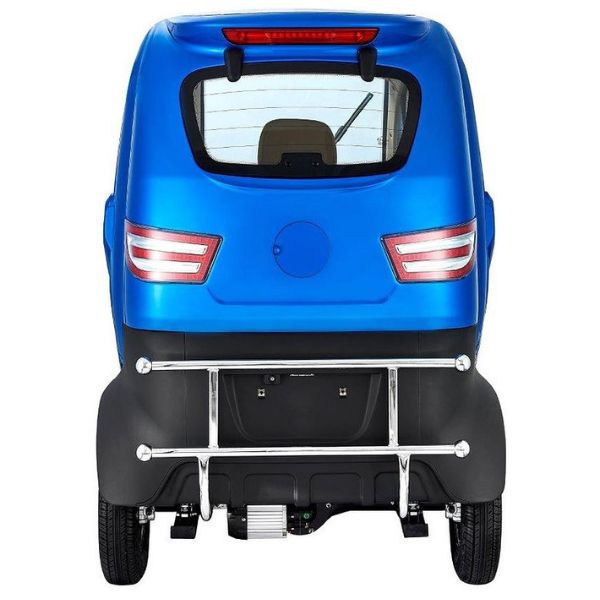 Green Transporter Q Runner Electric Transport Scooter Back View