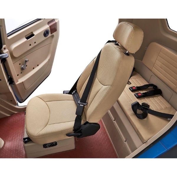 Green Transporter Q Runner Electric Transport Scooter Inside View 