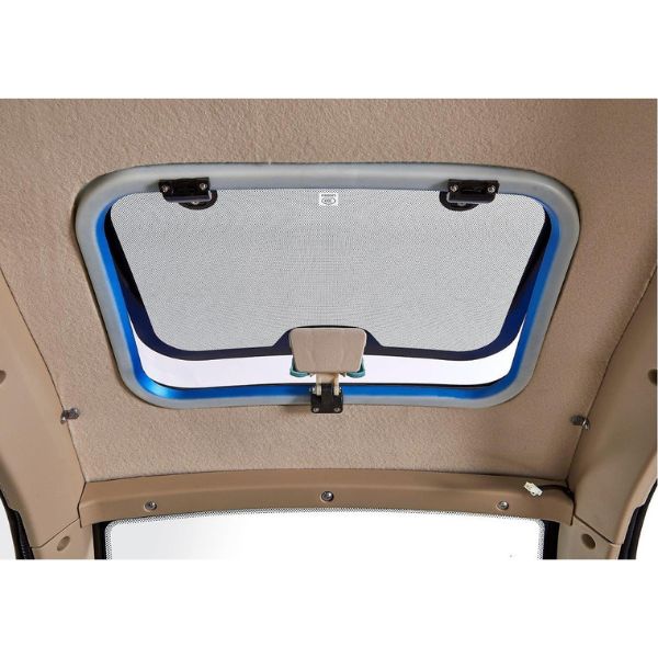 Green Transporter Q Runner Electric Transport Scooter Top Window View