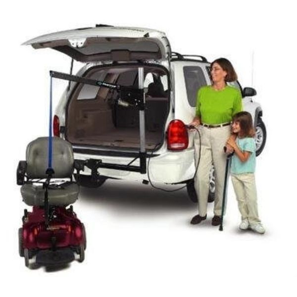 Harmar AL065 Inside Outside Wheelchair and Scooter Conveniently mounts to the vehicles hitch View