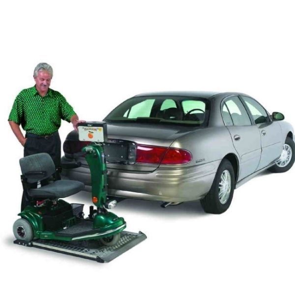 Harmar AL100HD Heavy Duty Platform Scooter Lift Carries Scooter View