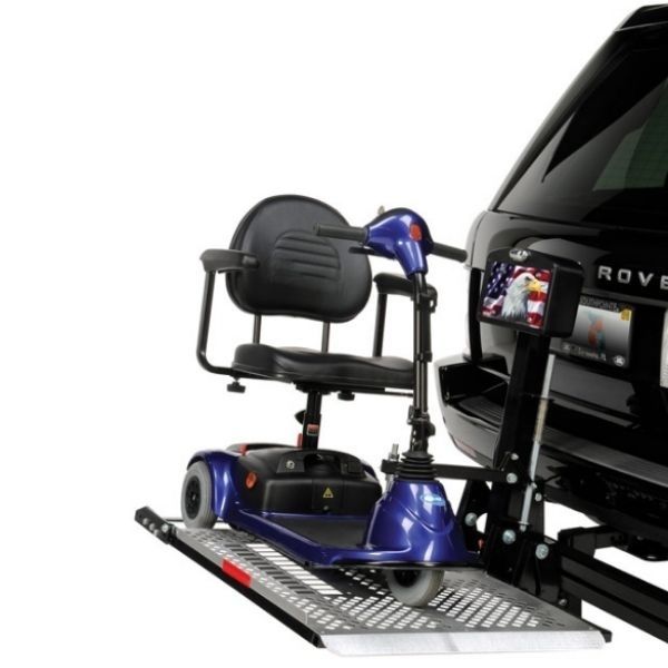 Harmar AL100HD Heavy Duty Platform Scooter Lift Carries virtually all scooters View