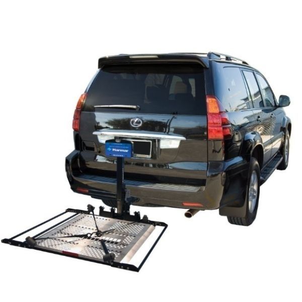 Harmar AL301XL Fusion Power Chair and Scooter Lift Back of Vehicle View