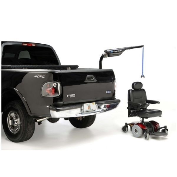 Harmar AL425 Axis II adjustable base and boom View