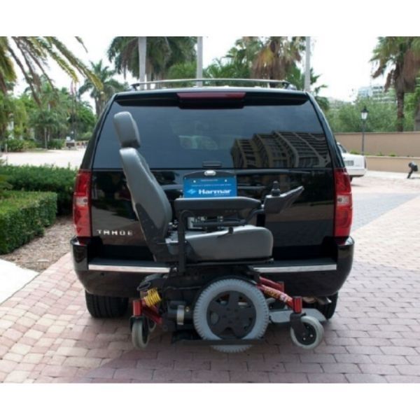 Harmar AL580 Next Generation Power Chair Lift Padded hold-down arm View 2