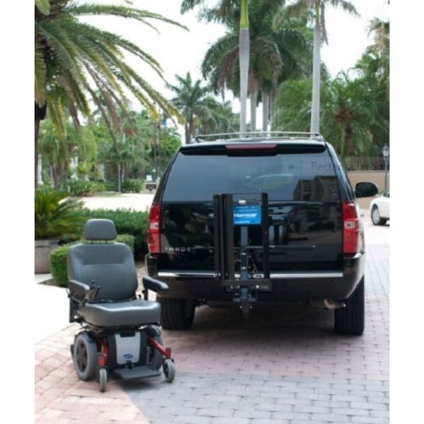 Harmar AL580 Next Generation Power Chair Lift Power Chair In Front view