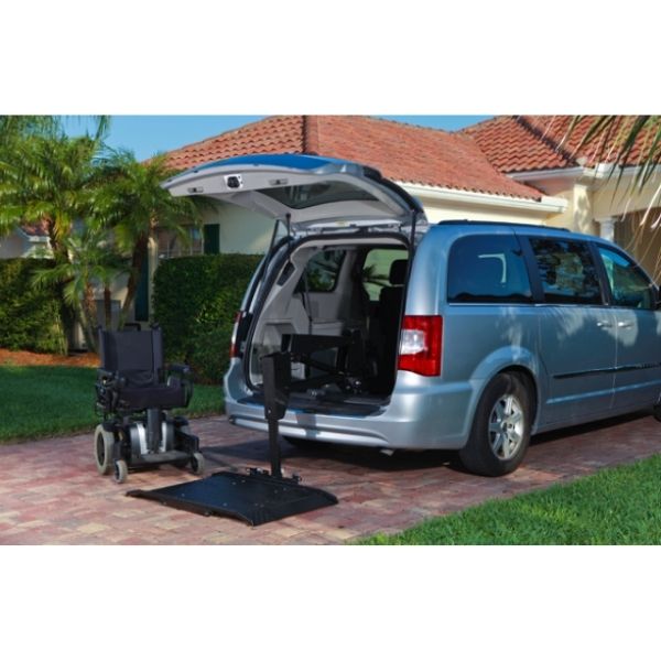 Harmar AL625 Hybrid Van Lift fits virtually all power chairs and scooters View
