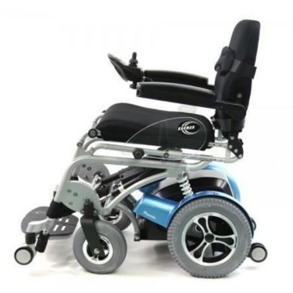 Karman XO-202 Full Stand Up Power Chair Left Side View