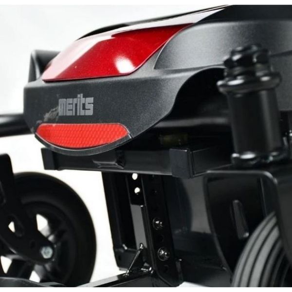Merits Health Dualer Power Chair Rear Bumper View