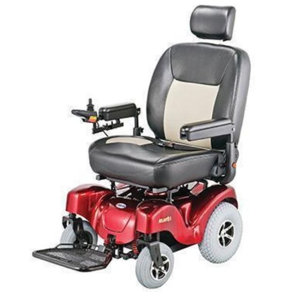 Merits Health P710 Atlantis Power Wheelchairs Front Side View