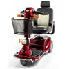 Merits Health S131 Pioneer 3 Mobility Scooter Red Front Side View