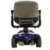 Merits Health S235 Pioneer 1 Three Wheel Mobility Scooter Blue Back View