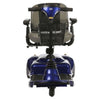 Merits Health S235 Pioneer 1 Three Wheel Mobility Scooter Blue Front View