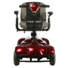 Merits Health S245 Pioneer 2 Four Wheel Mobility Scooter Red Front View