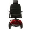 Merits Health S331 Pioneer 9 Three Wheel Mobility Scooter Red Back View
