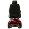 Merits Health S341 Pioneer 10 Four Wheel Mobility Scooter Red Back View