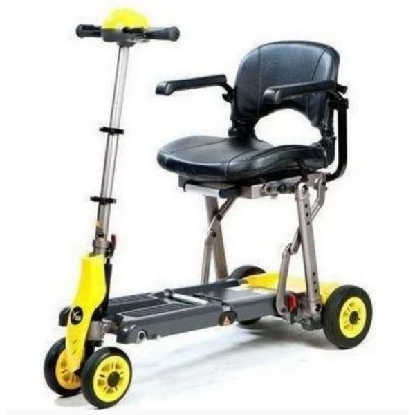 Merits Health S542 Yoga 4 Wheel Mobility Scooter Side Front View