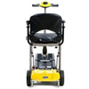 Merits Health S542 Yoga 4 Wheel Mobility Scooter Yellow Back View
