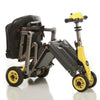 Merits Health S542 Yoga 4 Wheel Mobility Scooter Semi Folded View