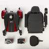 Merits Health Vision CF Power Chair Red Disassembled View