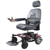 Merits Junior Power Chair Red Front Left Side View